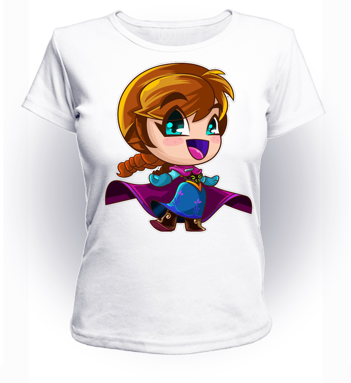 

Футболка GeekLand Холодное Сердце Frozen Anna chibi FR.01.001 (FU21FR.01.001/wom-XXL)