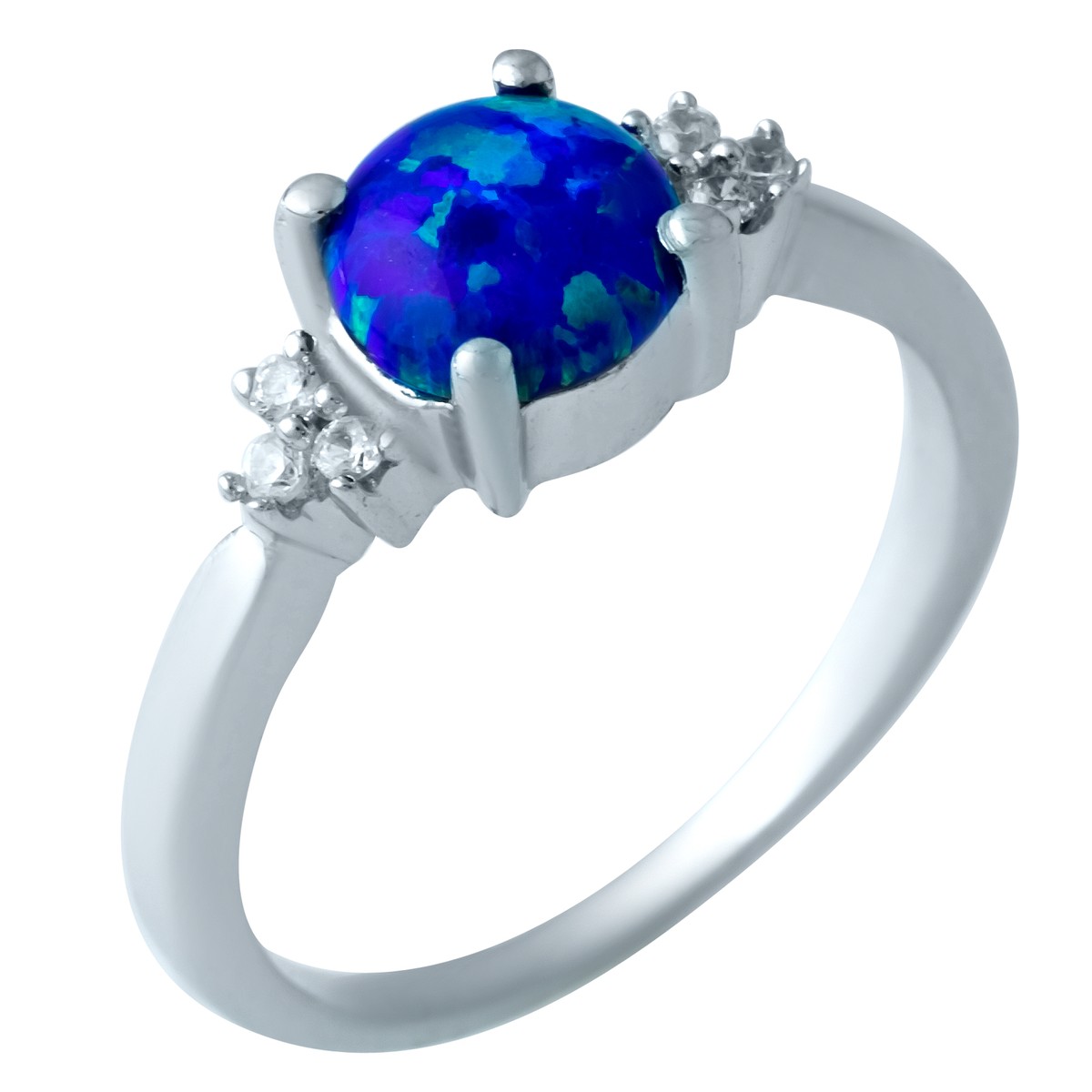 

Серебряное кольцо LAMIA с опалом 0.705ct 17 размер
