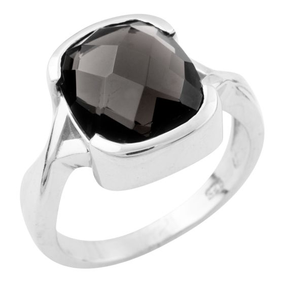 

Серебряное кольцо LAMIA с натуральным ониксом 17.5 размер