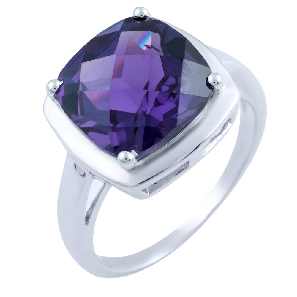 

Серебряное кольцо LAMIA с олександритом 8.363ct 17.5 размер