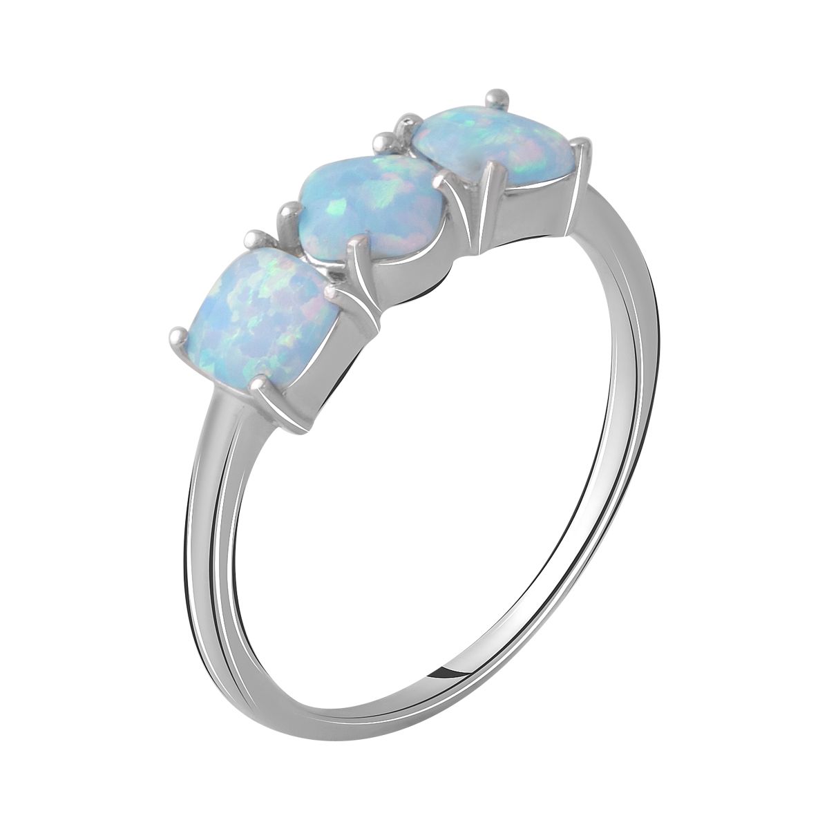 

Серебряное кольцо LAMIA с опалом 1.025ct 18.5 размер