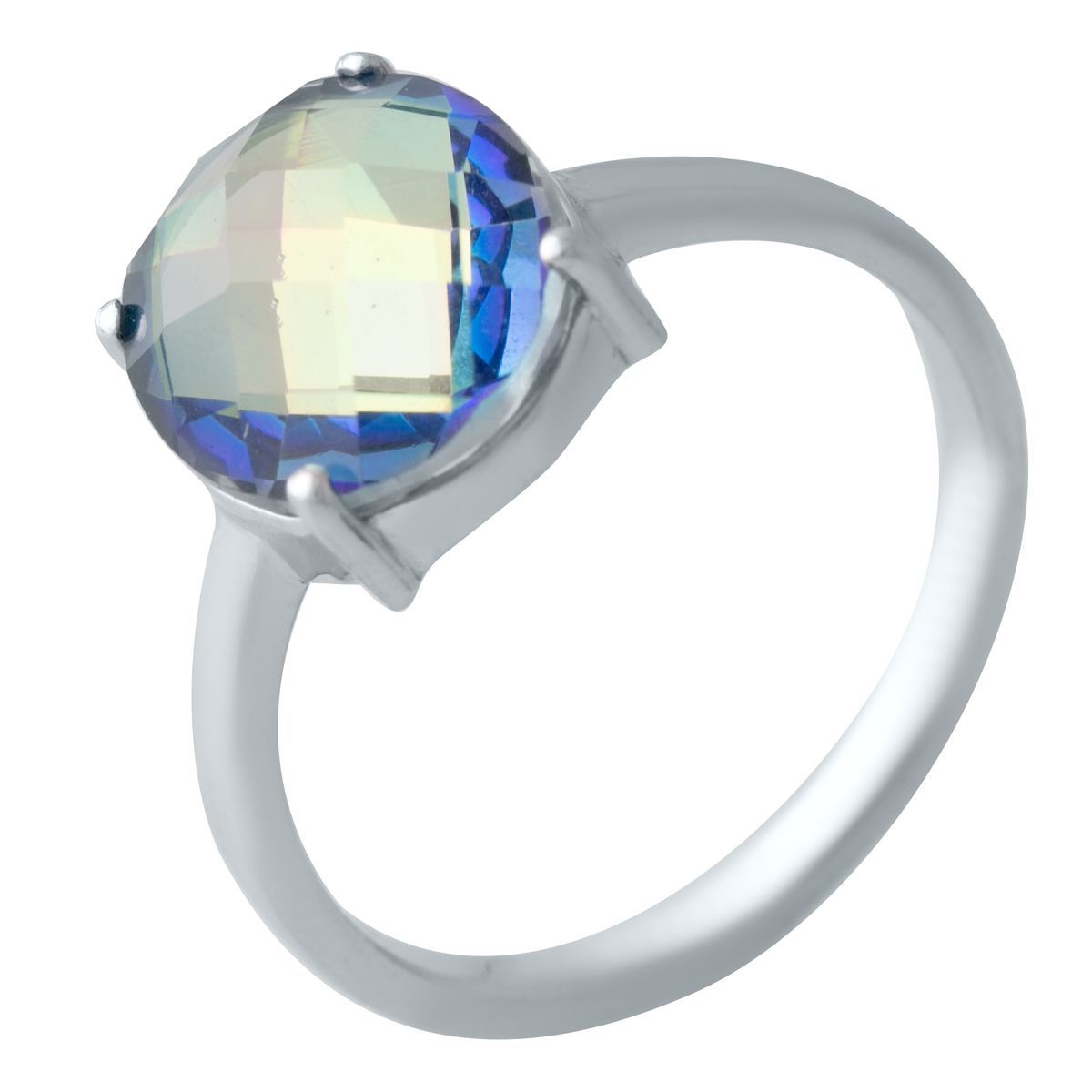 

Серебряное кольцо LAMIA с натуральным мистик топазом 3.517ct 17 размер