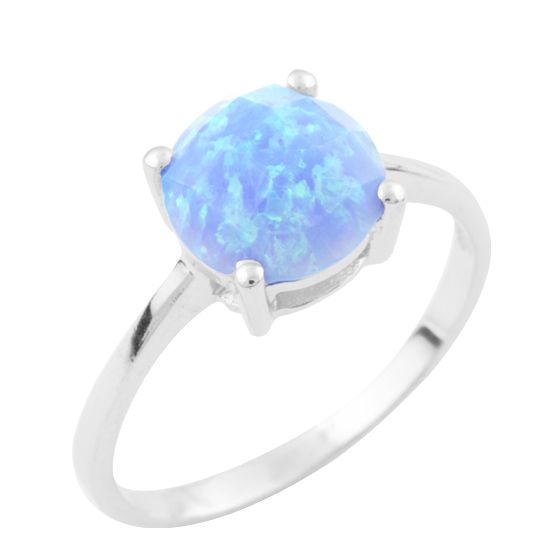 

Серебряное кольцо LAMIA с опалом 0.905ct 17.5 размер