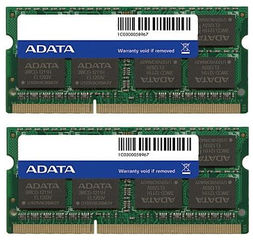 

Модуль памяти ADATA 2x8GB 1333MHz DDR3 CL9 SODIMM (AD3S1333W8G9-2) (F00148563)