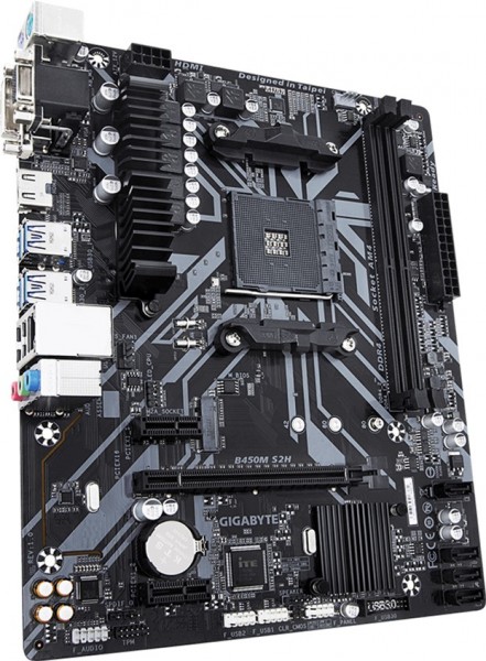 

Материнская плата Gigabyte B450M S2H (F00173806)