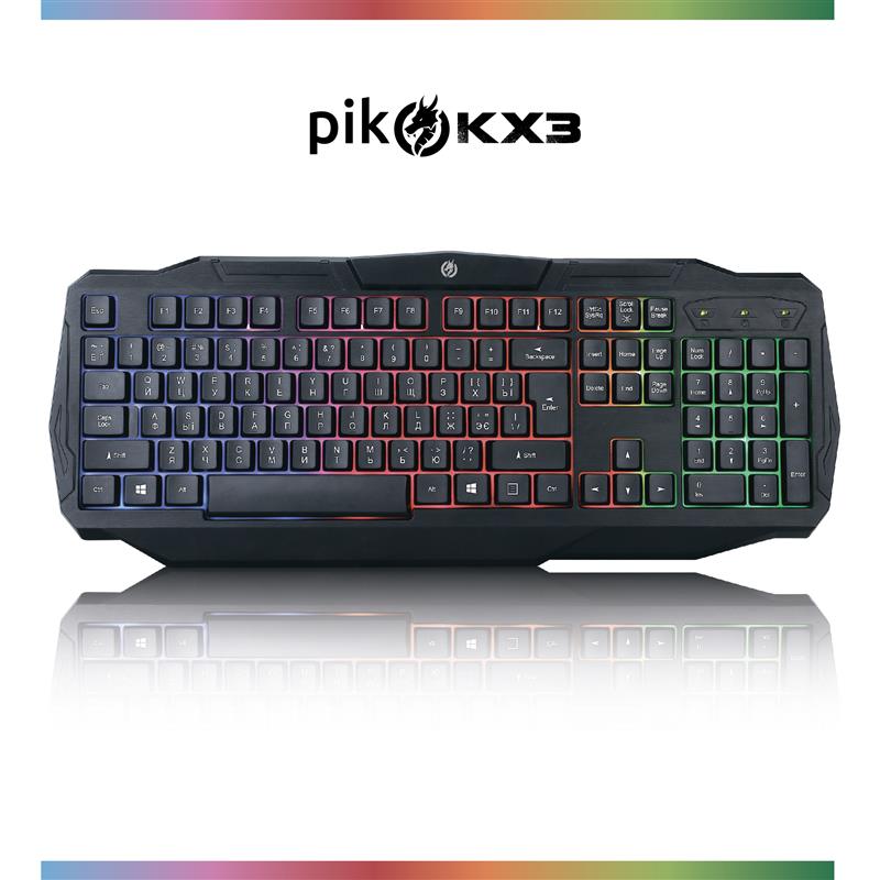 

Клавиатура Piko KX3 Black (1283126489594) USB