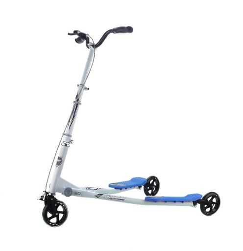 

Самокат трехколесный GO Travel Speeder Средний серебристый с голубым (LS-302(M)SB)