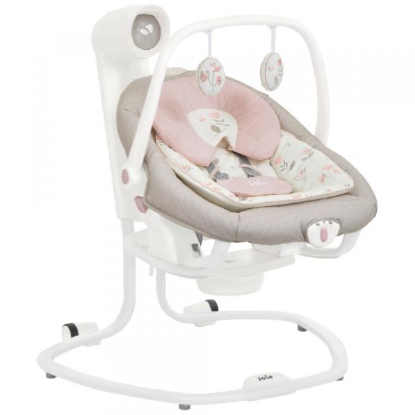 

Кресло-качель 2 в 1 Joie Serina Flowers Forewer Розовая (W1306ADFLF000)