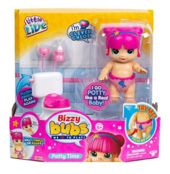 

Интерактивная кукла Moose Bizzy Bubs Chloe Приучаем к горшку (28754)