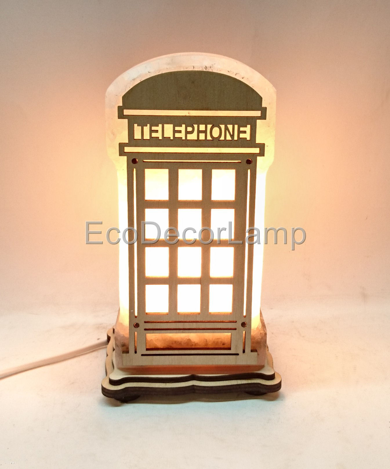 

Соляная лампа EcoDecorLamp Телефонная будка
