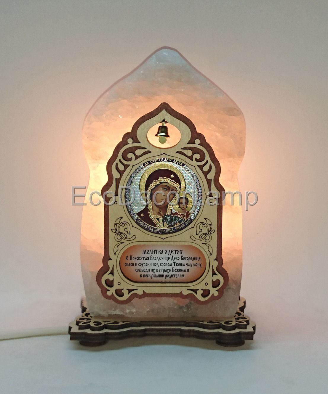 

Соляной светильник EcoDecorLamp Икона