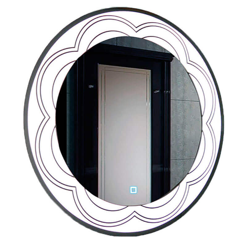 

Зеркало SmartWorld Yara серия Smart в ванную с подсветкой круглое 90x90x3 см (Smart-Yara-90x90)