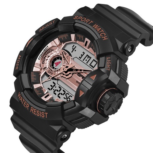 

Мужские наручные часы Sanda 599 Black-Cuprum