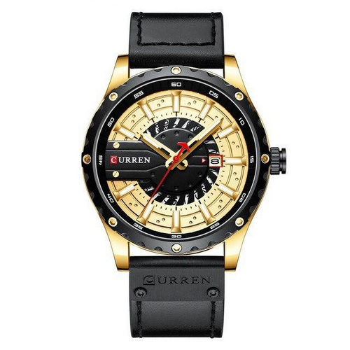 

Мужские наручные часы Curren 8374 Black-Gold