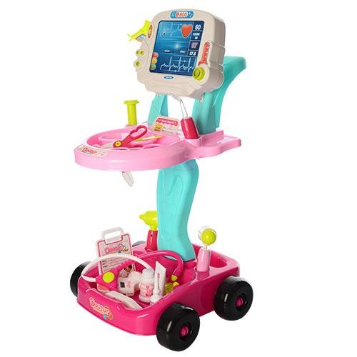 

Игровой набор доктора Тележка Умный доктор 660-45 розовый Limo Toy