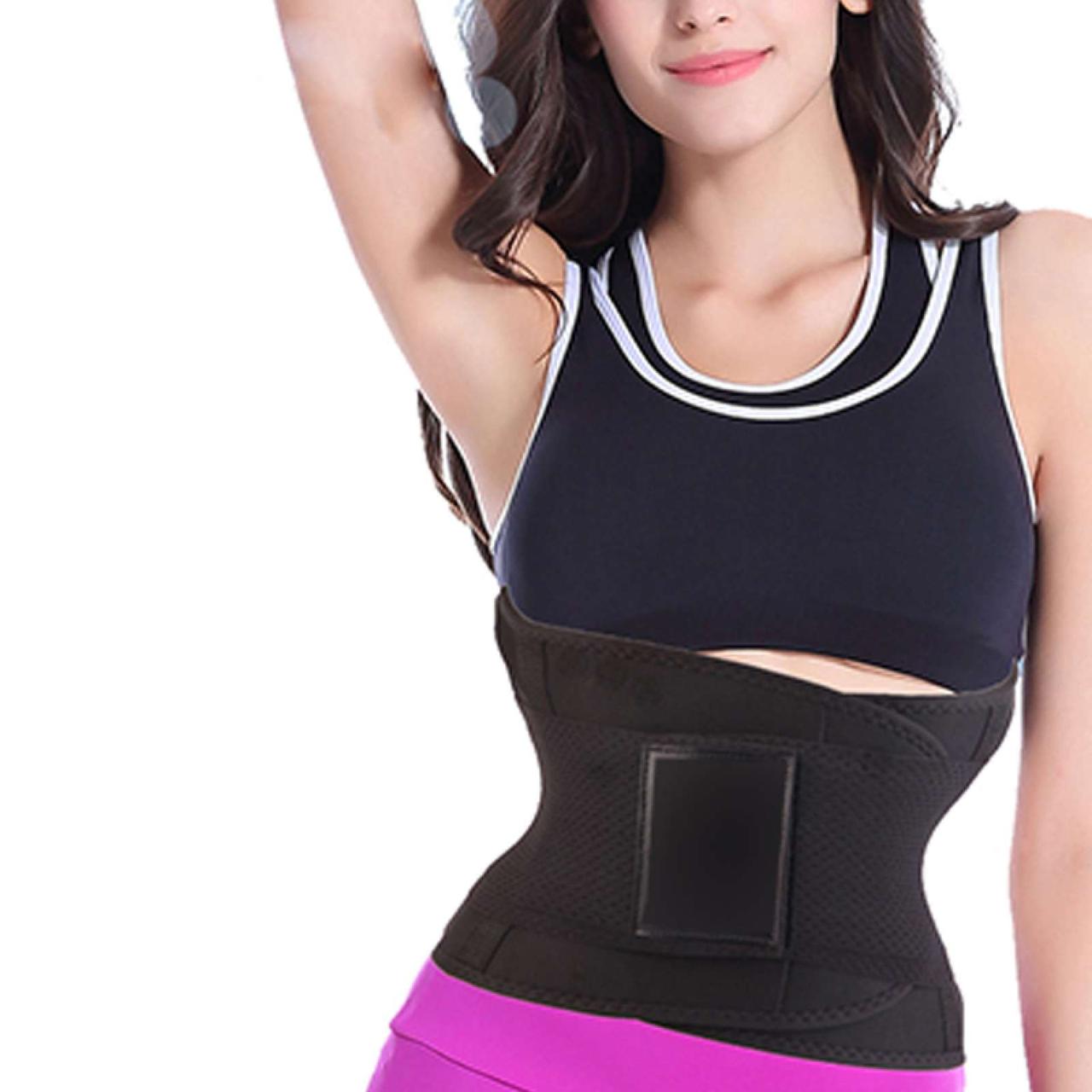 

Пояс для похудения Hot Shapers Belt Power на липучке черный Xxl 141083