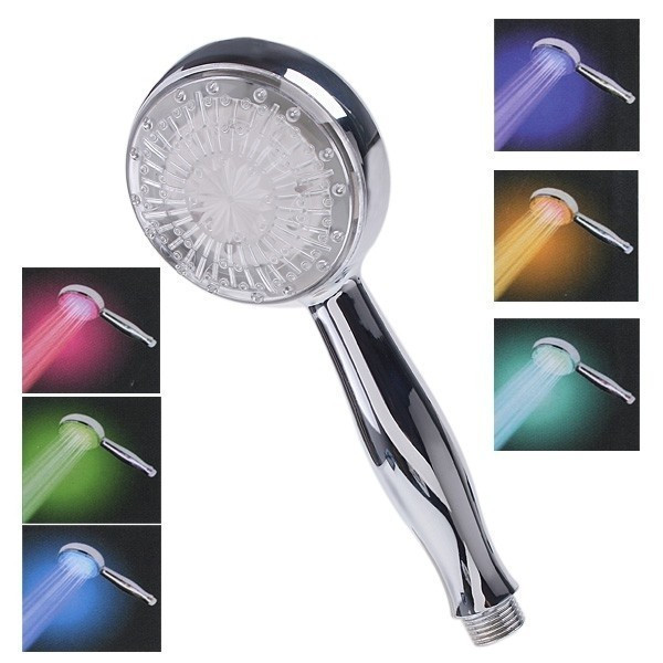 

Лейка насадка для душа с сильным напором Led Shower 3 color 149584