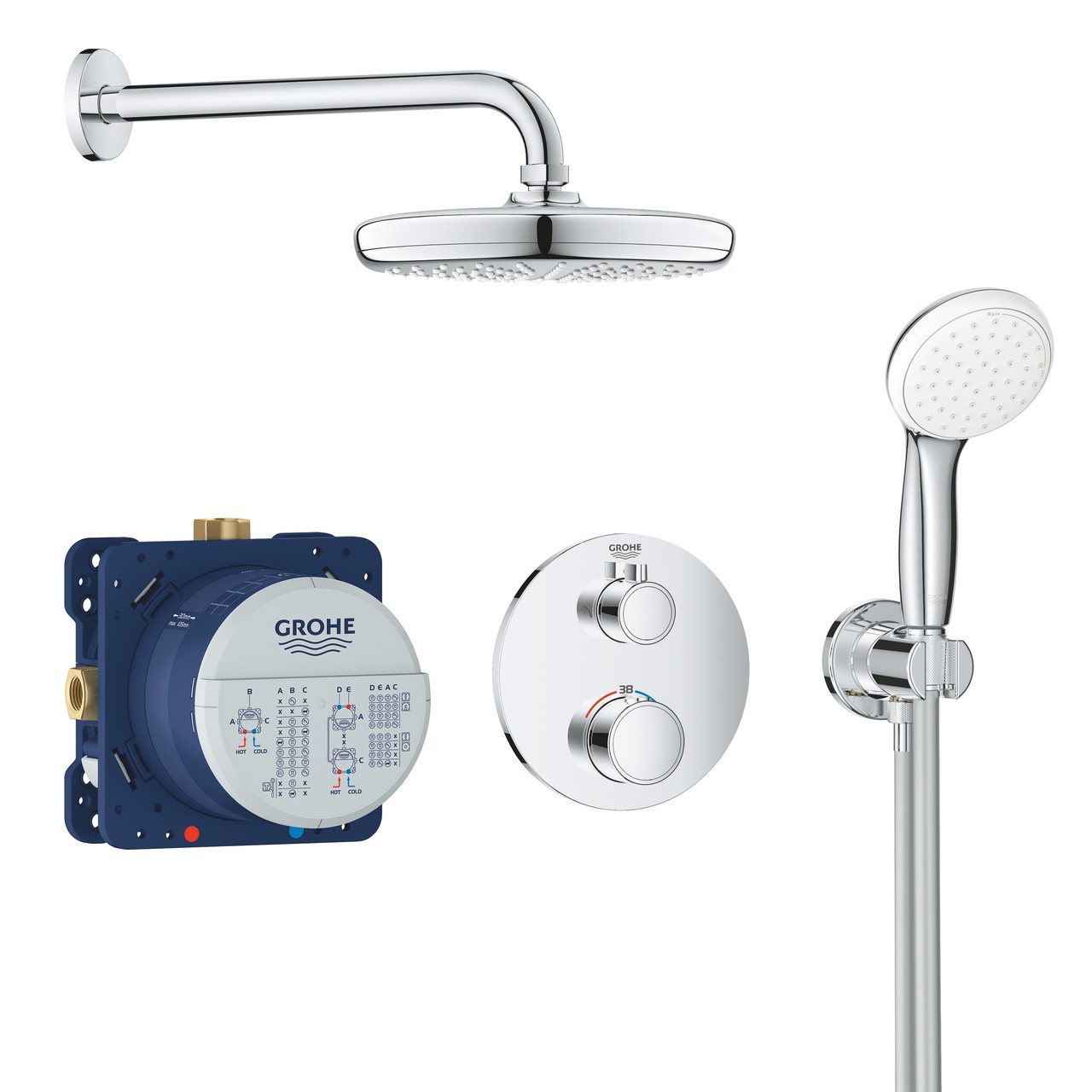 

Набор для комплектации душа Grohe Grohtherm 34727000