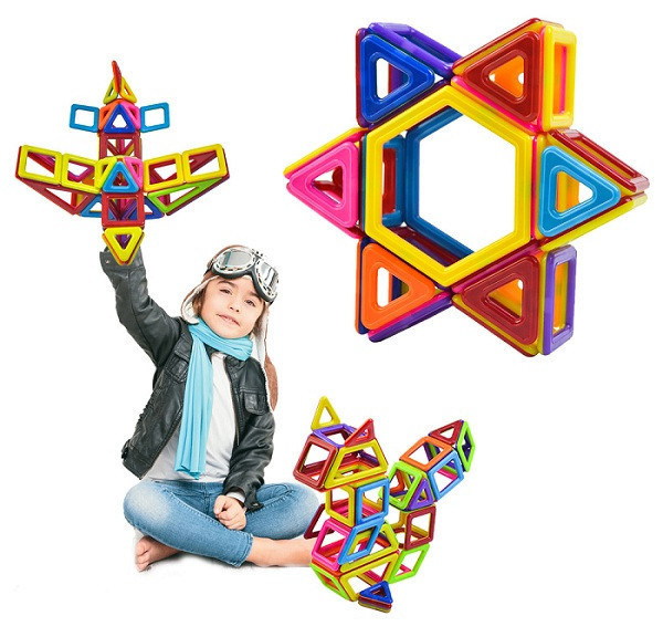 

Магнитный Развивающий 3D Конструктор Магнитные Блоки 40 Деталей sale