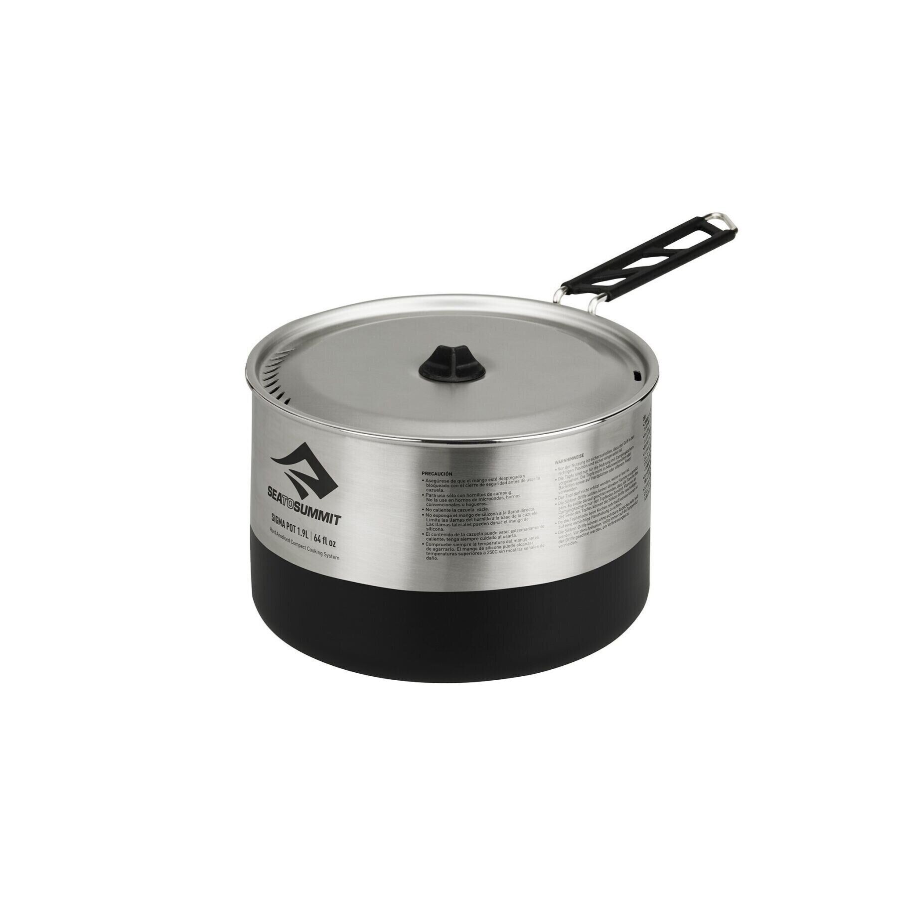 

Каструля Sea to Summit Sigma Pot with Stuff Sack 1,9L Silver (STS APOTSIGSSI1.9L)