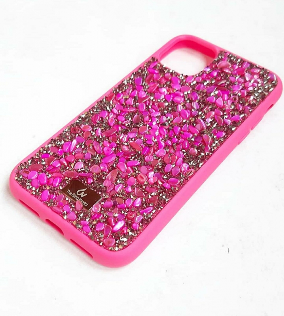 

Чехол CaseFashion diamonds (TPU) для iPhone 11 Pro raspberry