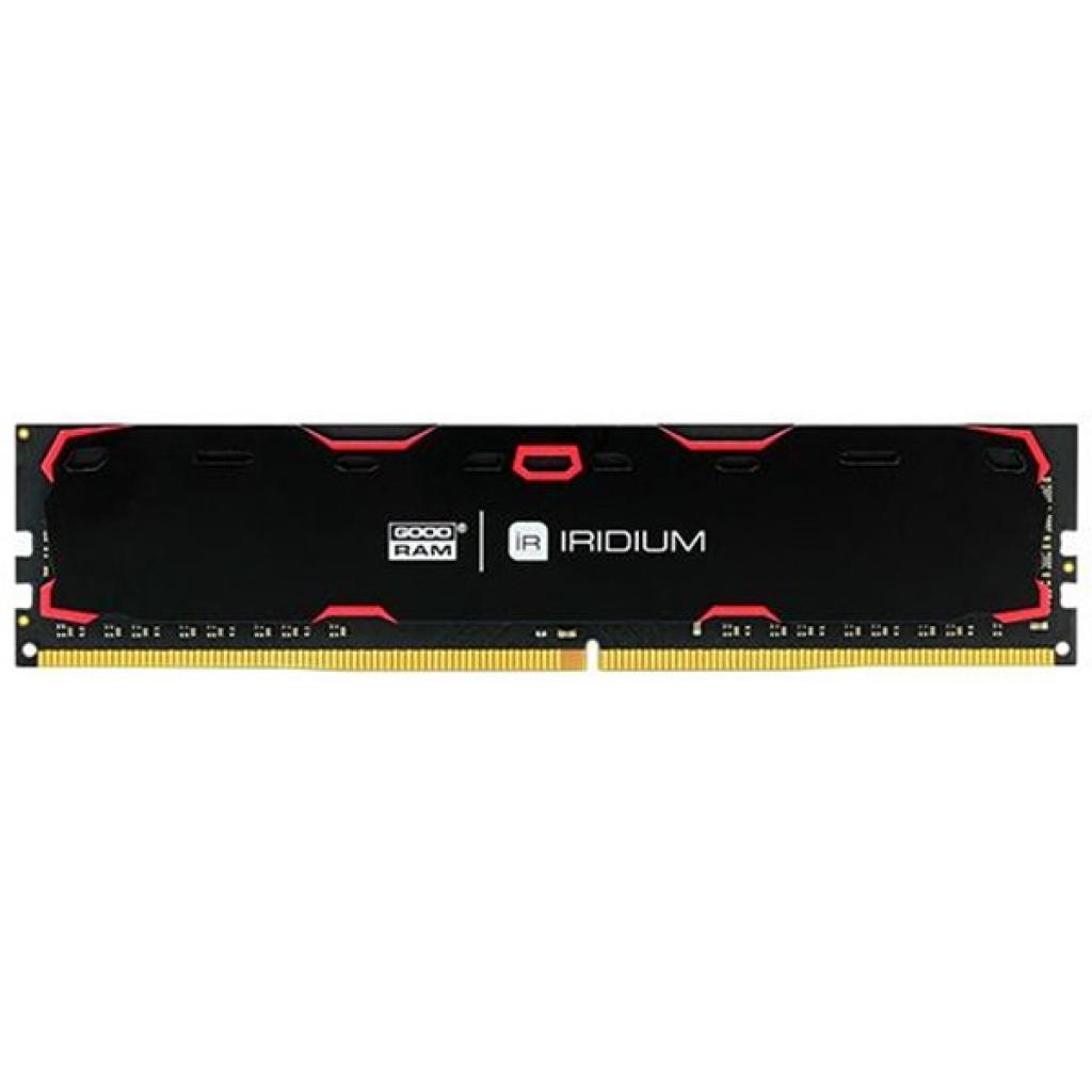 

Модуль пам&яті для комп&ютера DDR4 4GB 2400 MHz Iridium Black GOODRAM (IR-2400D464L17S/4G)