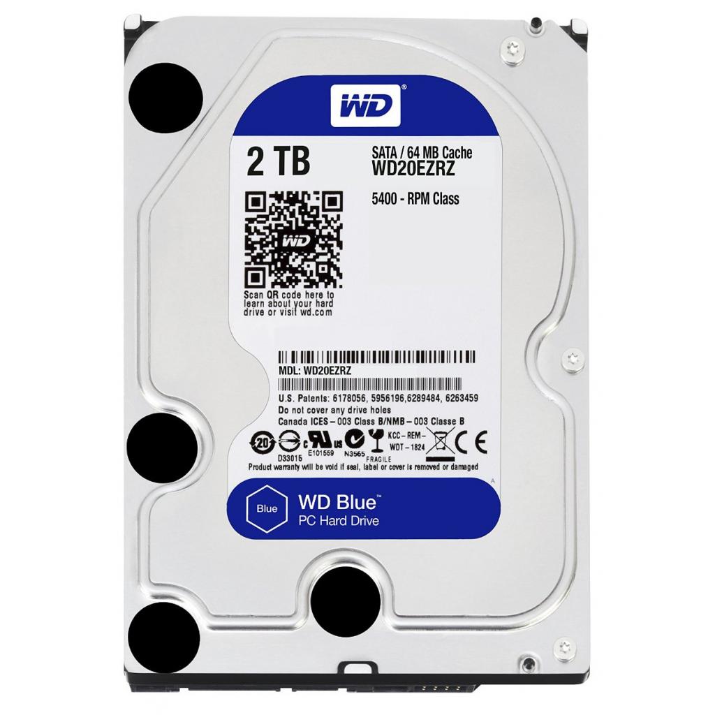 

Жорсткий диск WD (WD20EZRZ) refurbished 5400 SATA llI 64MB 2TB