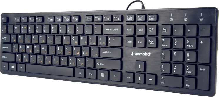 

Клавиатура проводная Gembird KB-MCH-03-RU