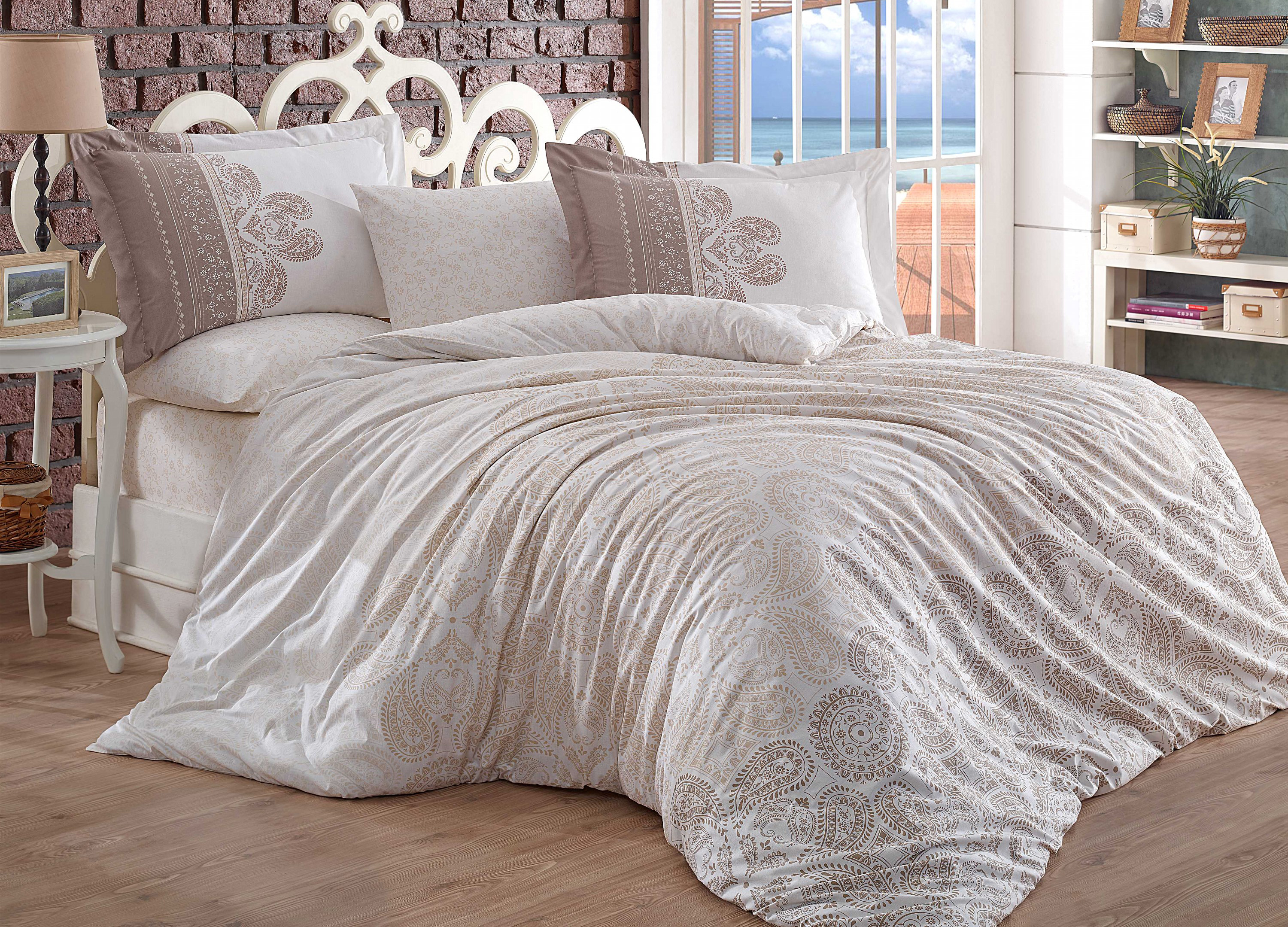 

Комплект постельного белья Hobby Flannel Irene 200х220 Серый