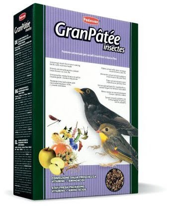 

Корм для насекомоядных птиц Padovan GranPatee Insectes 1 кг (047823)