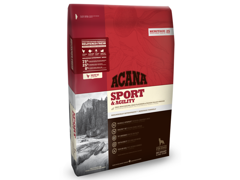 

Сухой корм для собак Acana Sport & Agility 11,4 кг
