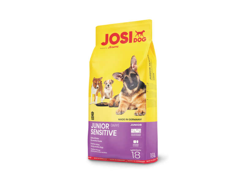 

Сухой корм для собак JosiDog Junior Sensitive 18 кг