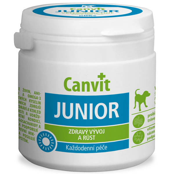 

Витамины для собак Canvit Junior 100 г (047925)