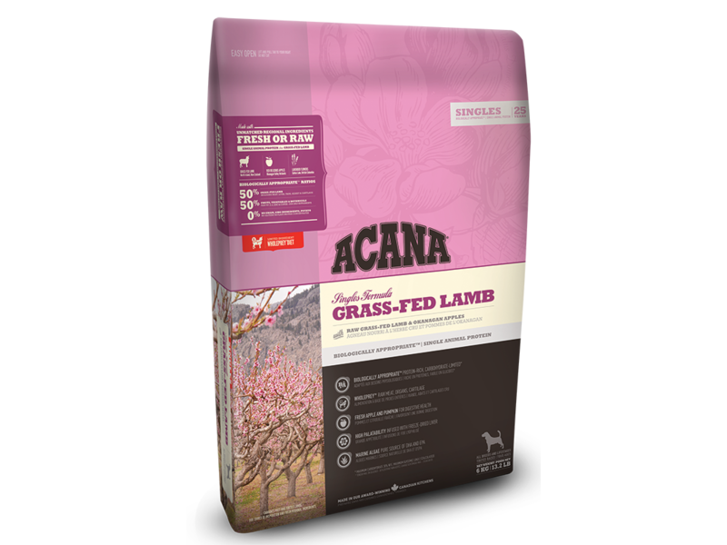 

Сухой корм для собак Acana Grass-Fed Lamb 340 г (104886)