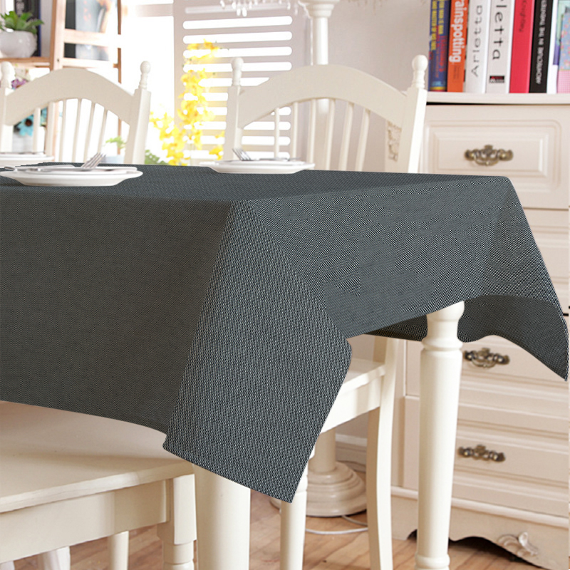 

Скатерть Time Textile Panama Grey Melange Серый TT129848 Ø140 см