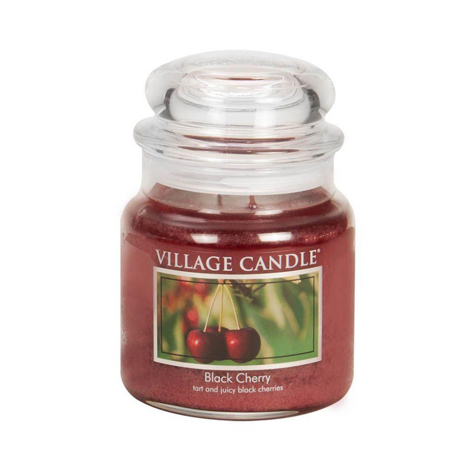 

Ароматическая свеча Village Candle Чёрная черешня (389 г)
