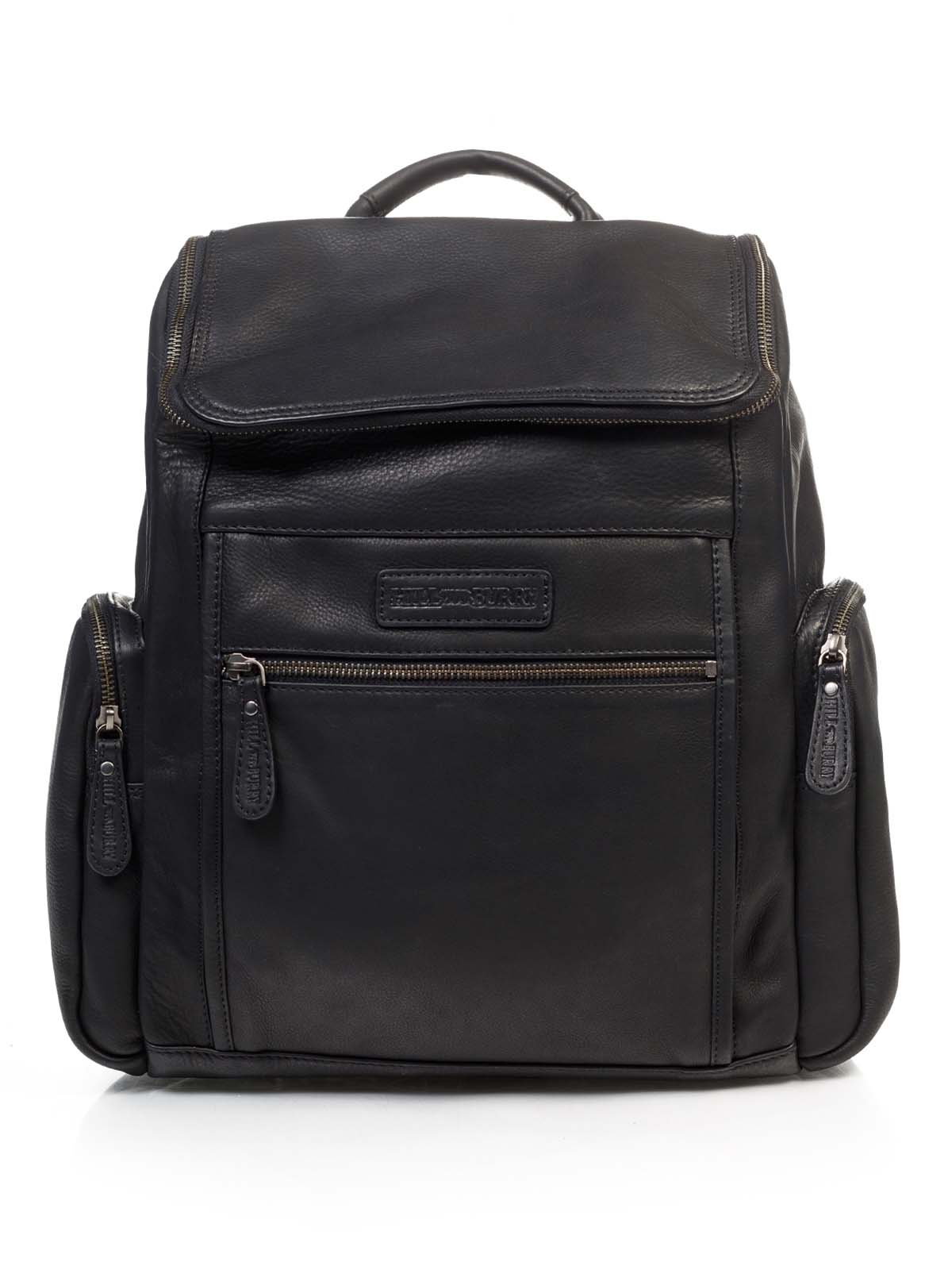 

Рюкзак HILL BURRY 4047_black Кожаный Черный