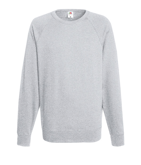 

Свитшот Fruit of the Loom Lightweight raglan sweat XXL Серо-Лиловый
