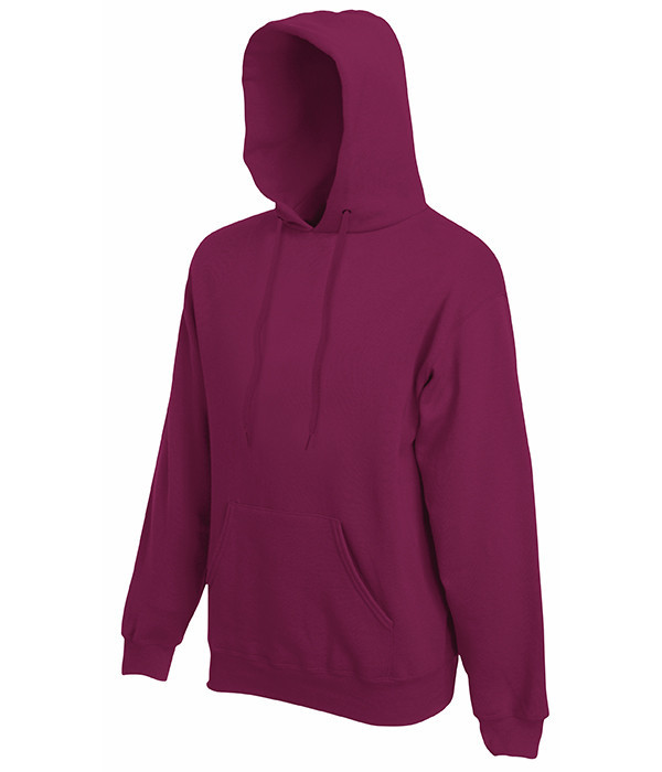 

Худи с капюшоном Fruit of the Loom Classic hooded sweat XL Бордовый