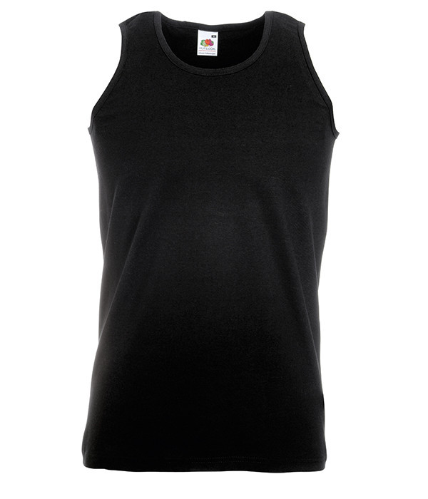 

Майка Fruit of the Loom Athletic  Черный, Майка Fruit of the Loom Athletic 3XL Черный