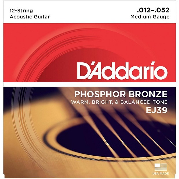 

D'Addario EJ39 Phosphor Bronze Medium (012-052)