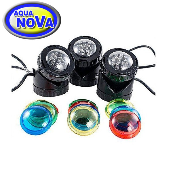 

Светильник для пруда AquaNova NPL1-LED3 (к-т 3 лампы, датчик день/ночь) (NPL1-LED3)