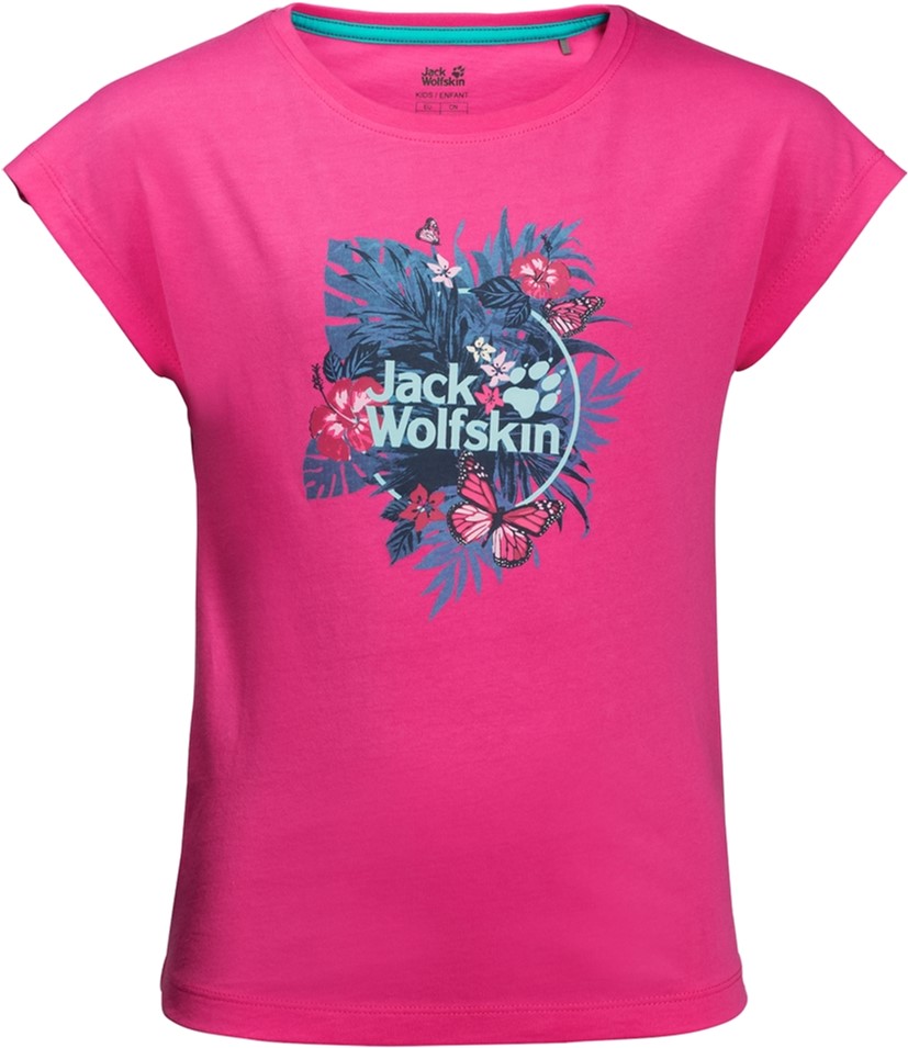 

Футболка Jack Wolfskin Tropical T Girls 1607851-2010 116 см