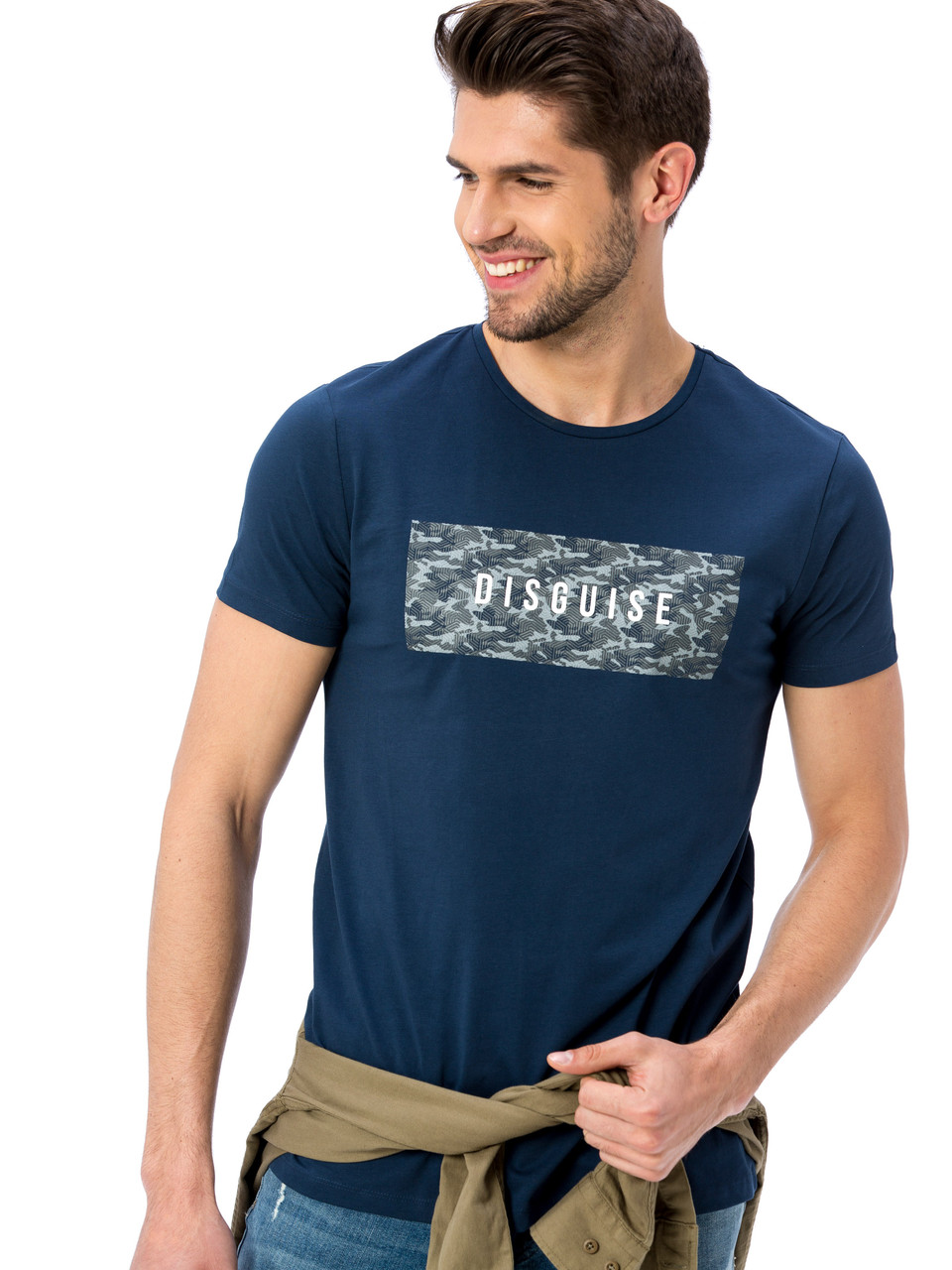 

Футболка LC Waikiki  Синяя (LCW T-shirt -1315-0, Футболка LC Waikiki S Синяя (LCW T-shirt -1315-0)