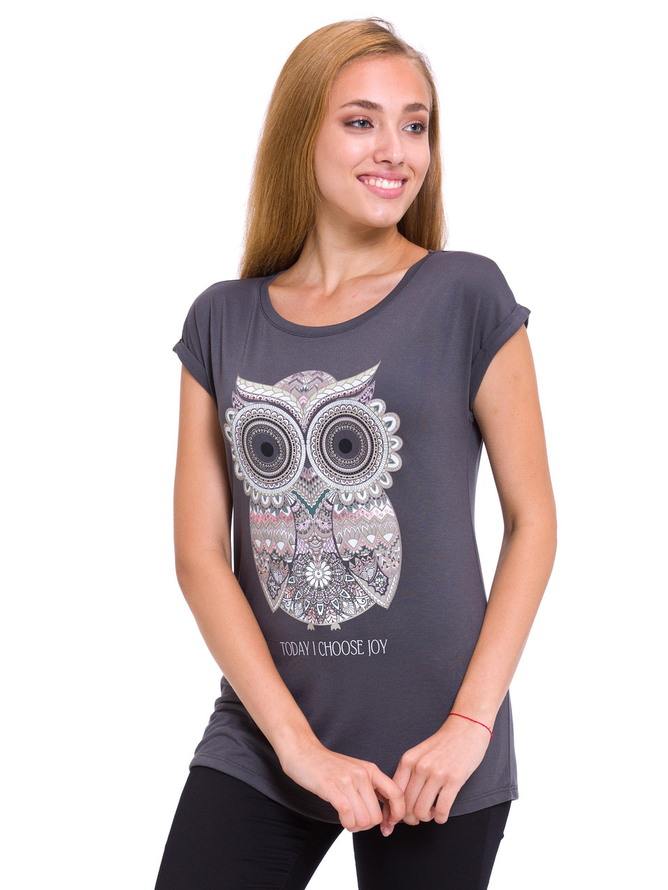 

Футболка Lc Waikiki S Серая (LCW Woman -1030-1)