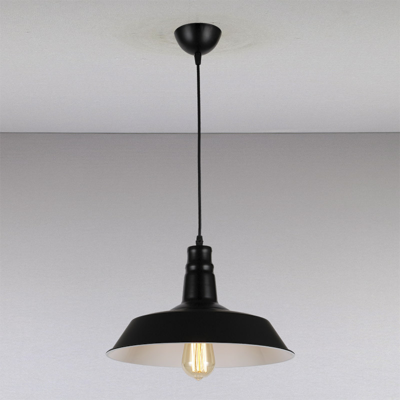 

Люстра Light House LS-13241-1 BK WH 360 черная