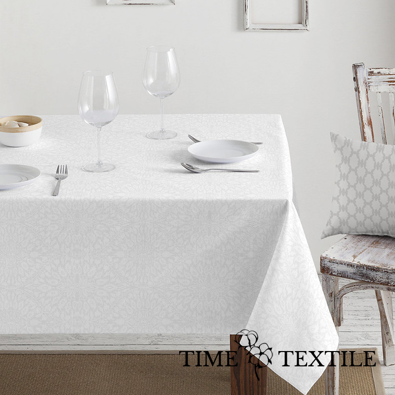 

Скатерть Time Textile с акриловой пропиткой Benson Milk Молочный TT86235 140x200