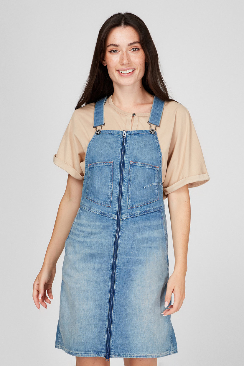 

Женский голубой джинсовый сарафан Lintell Dnm Overall G-Star RAW S D17231,9657