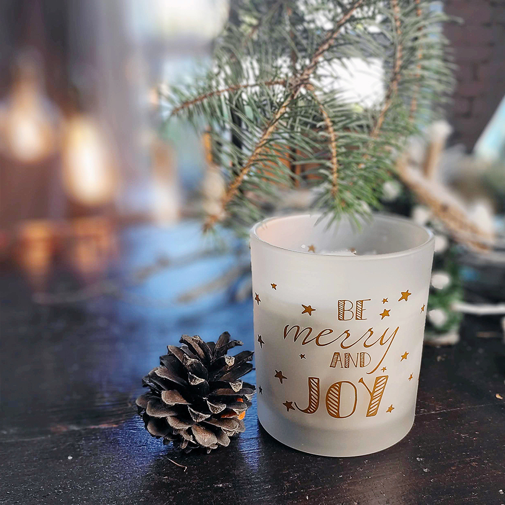 

Новогодний декоративный подсвечник Be Marry and Joy Present декоративный подсвечник с надписью