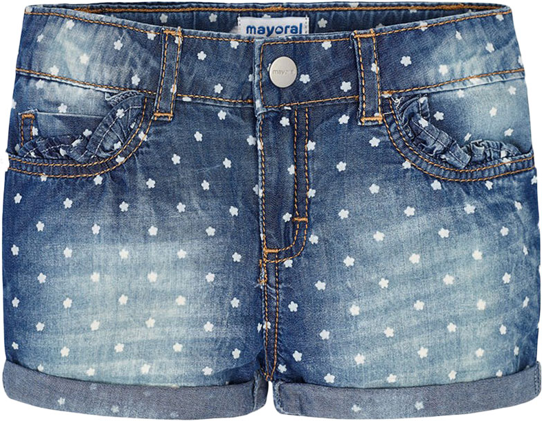 

Шорты Mayoral Mini Girl 3204-5 7A Джинсовые